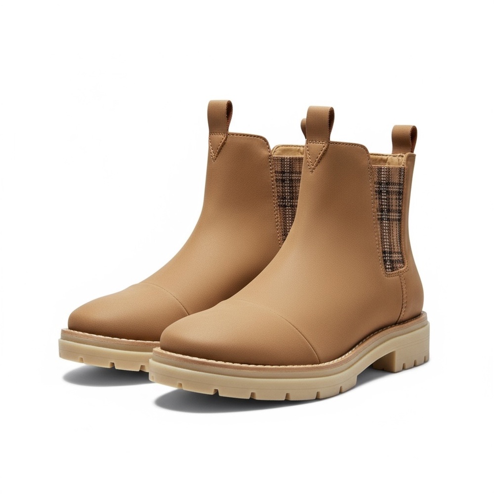 Brand new in the box Toms Camel Ankle Booties
